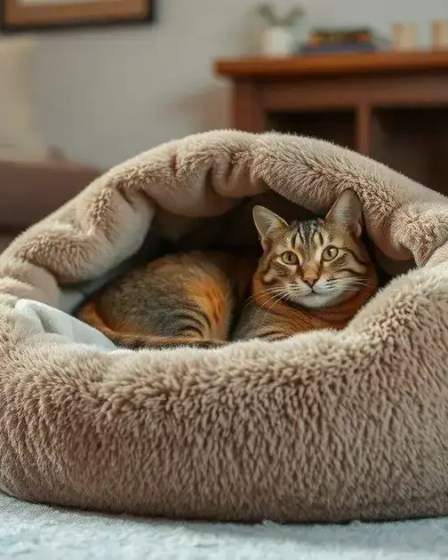 Cama para gato: descubra como escolher a melhor para seu felino