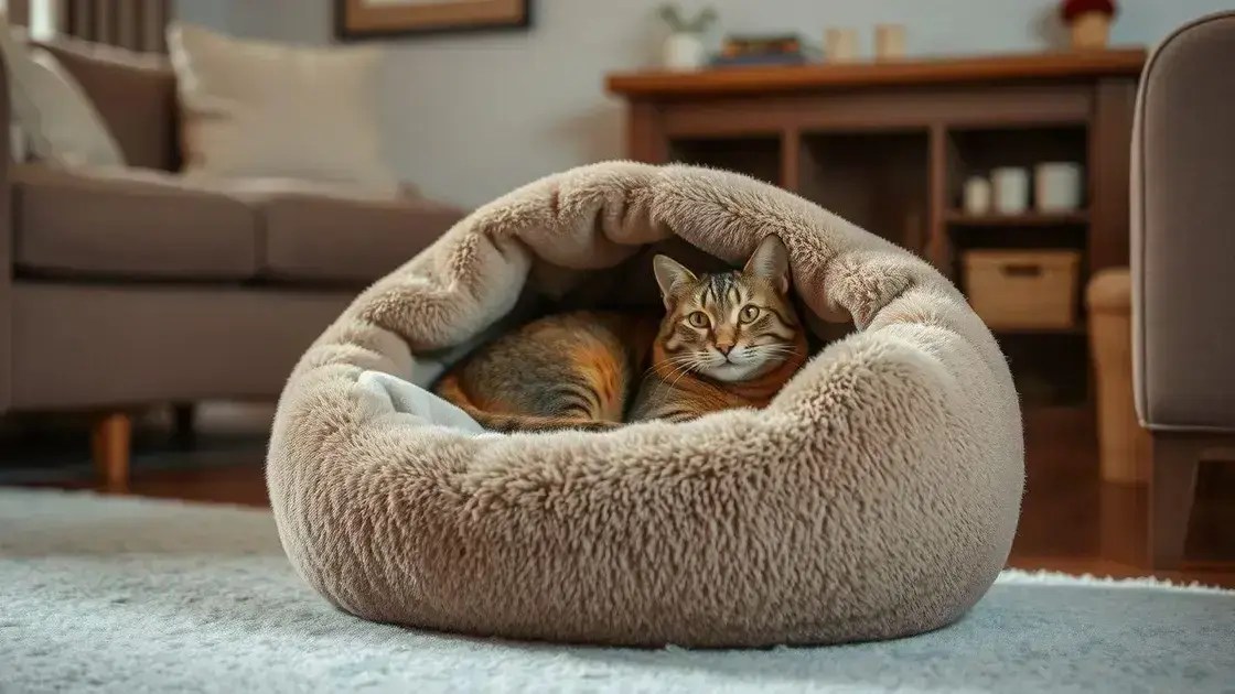 Cama para gato: descubra como escolher a melhor para seu felino