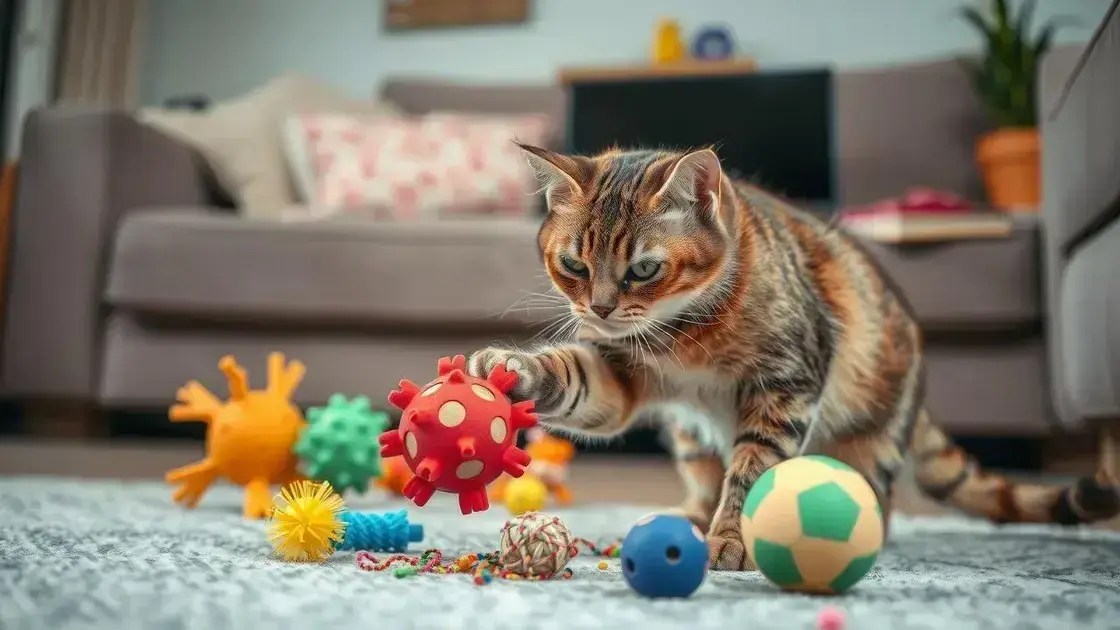 Brinquedos para gato: descubra os melhores para diversão garantida