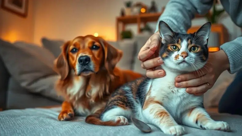 Sinais de infestação em seu animal de estimação