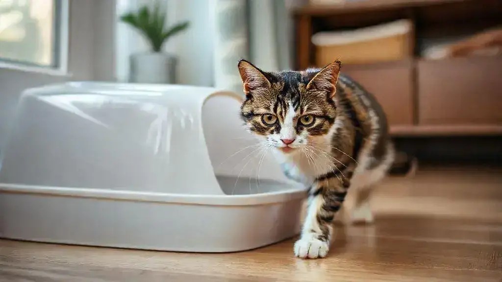 Como ensinar o gato a usar a caixa de areia de forma eficaz