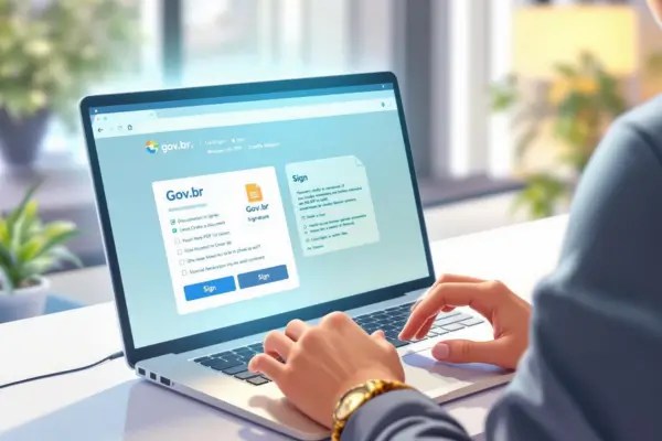 como assinar documentos pelo gov