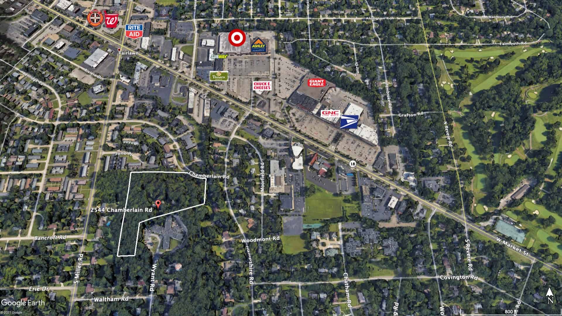 Cornus Hill Mansion Site Available For Redevelopment - 7.83 Acres - Call Pappas Realty Co