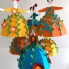 Dancing girls hanging decor