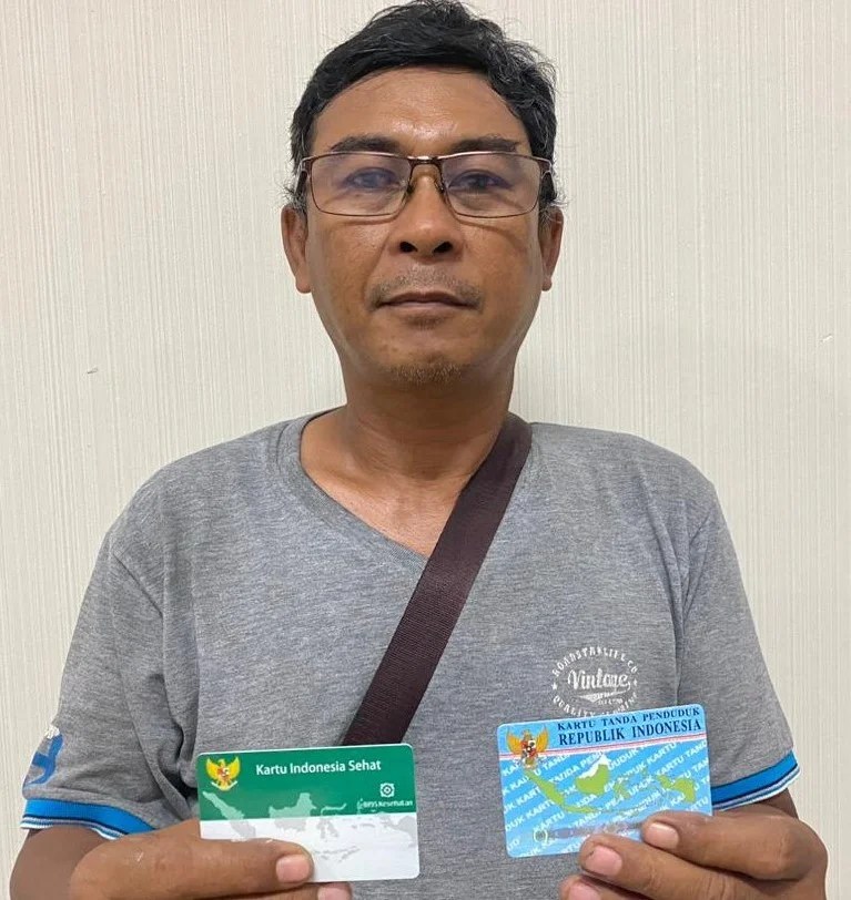 Juanda Kasim peserta BPJS Kesehatan akui kemudahan layanan program JKN-KIS (2)