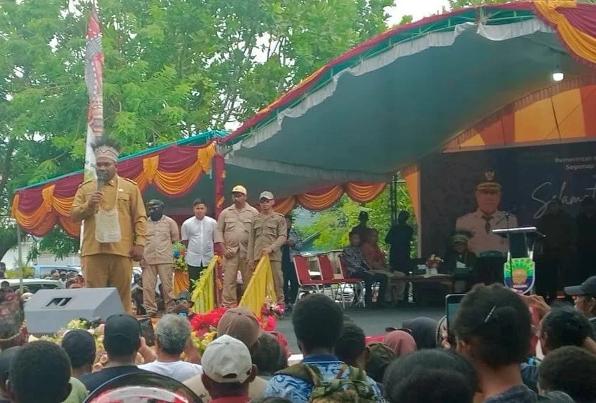 Wakil Bupati Kaimana Isak Waryensi
