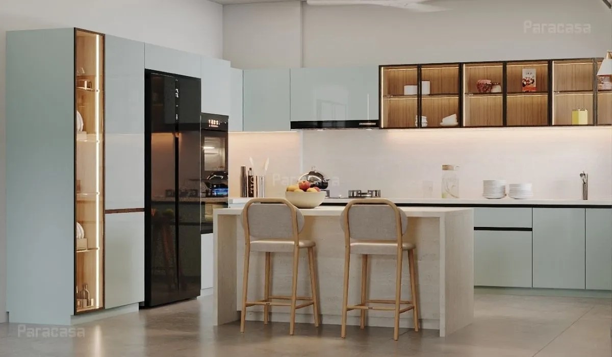 Acrylic Glass Kitchen