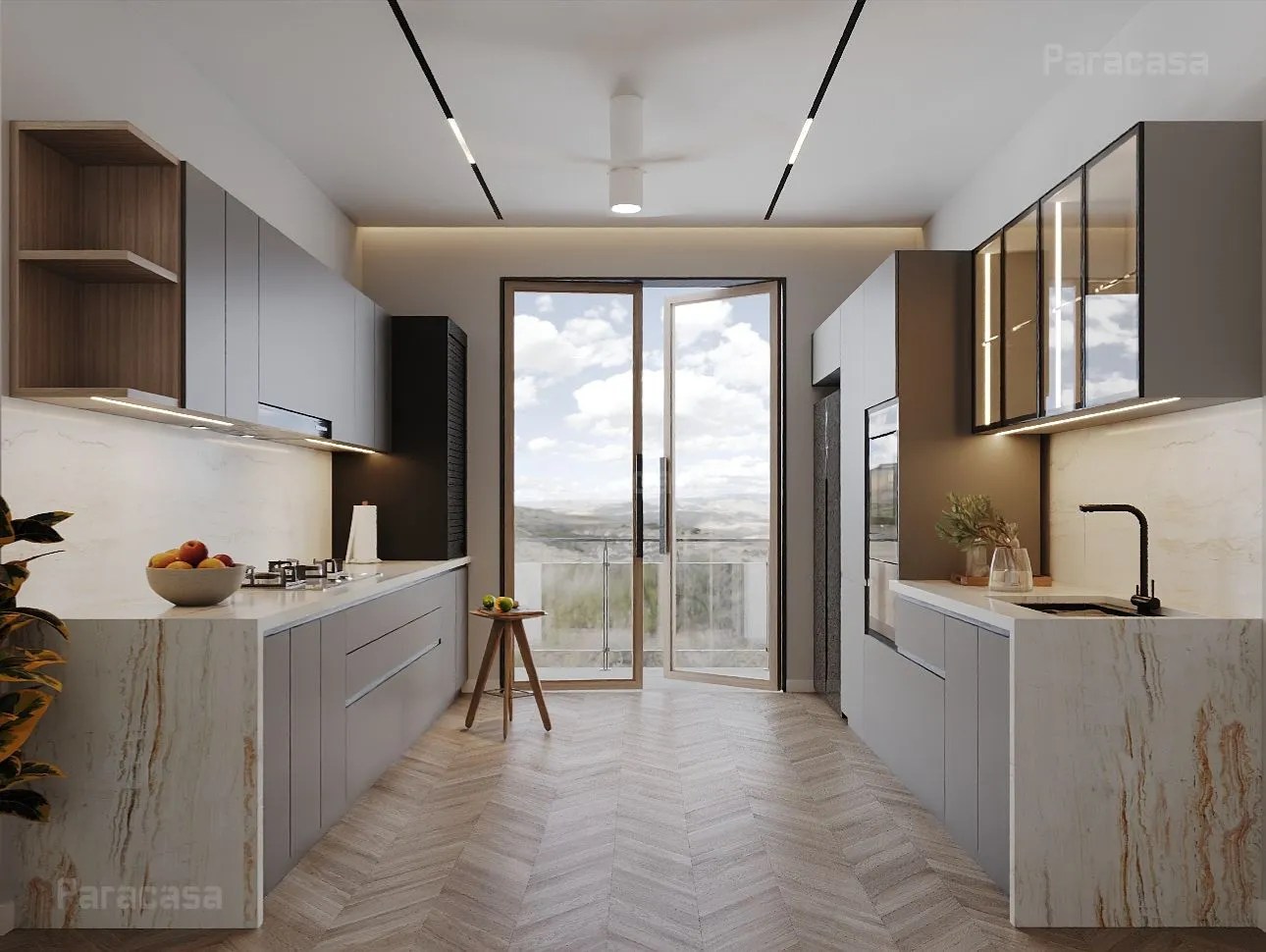 Parallel Kitchen