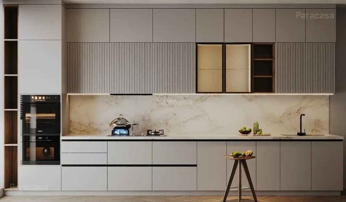 Acrylic kitchen