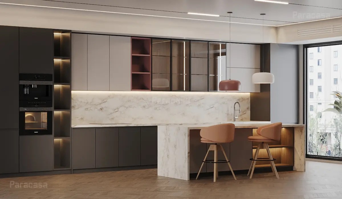 Aluminium Profile Kitchen