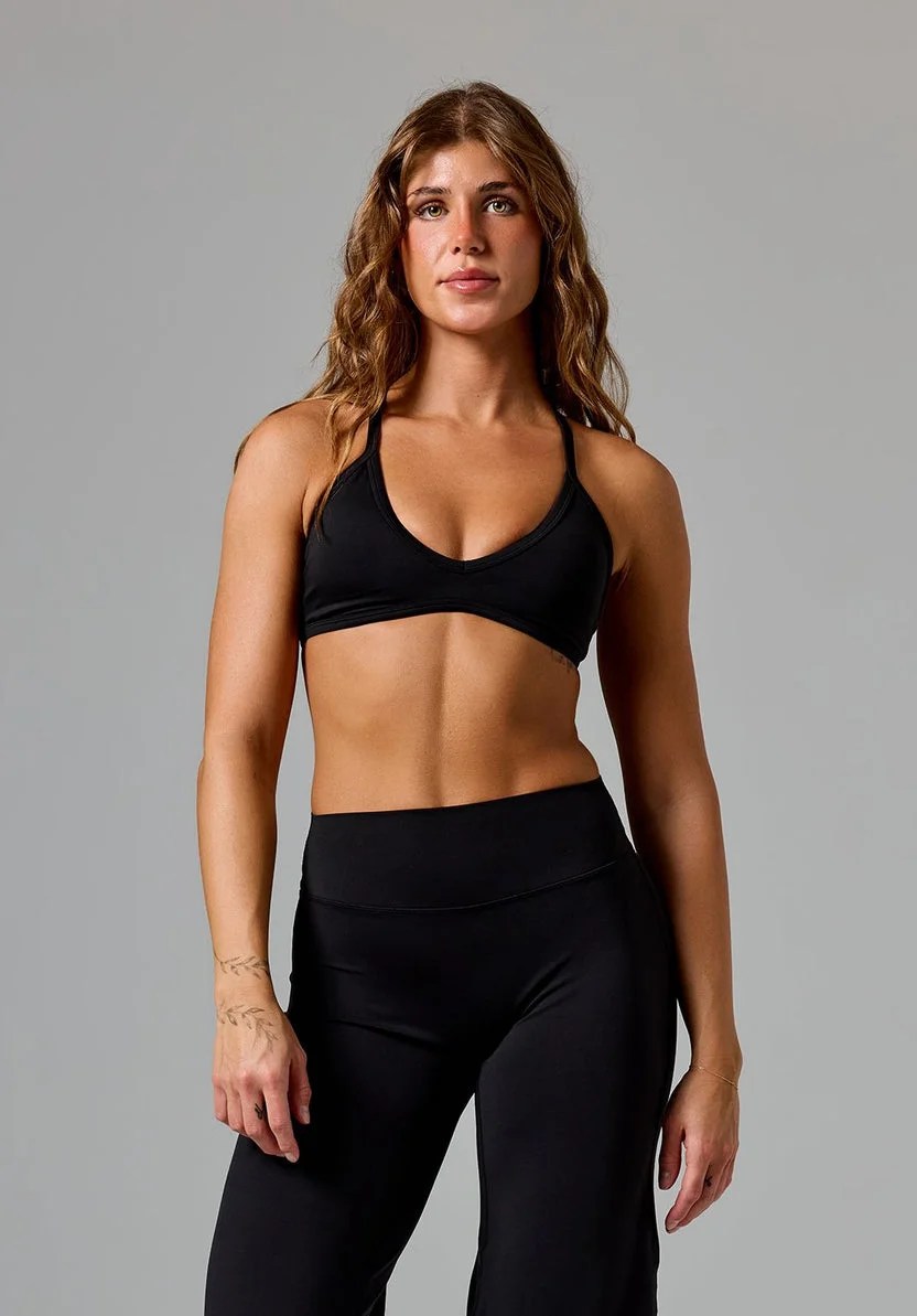 Reluna™ Bare Sports Bra Black Sports Bras Paragon Leggings 