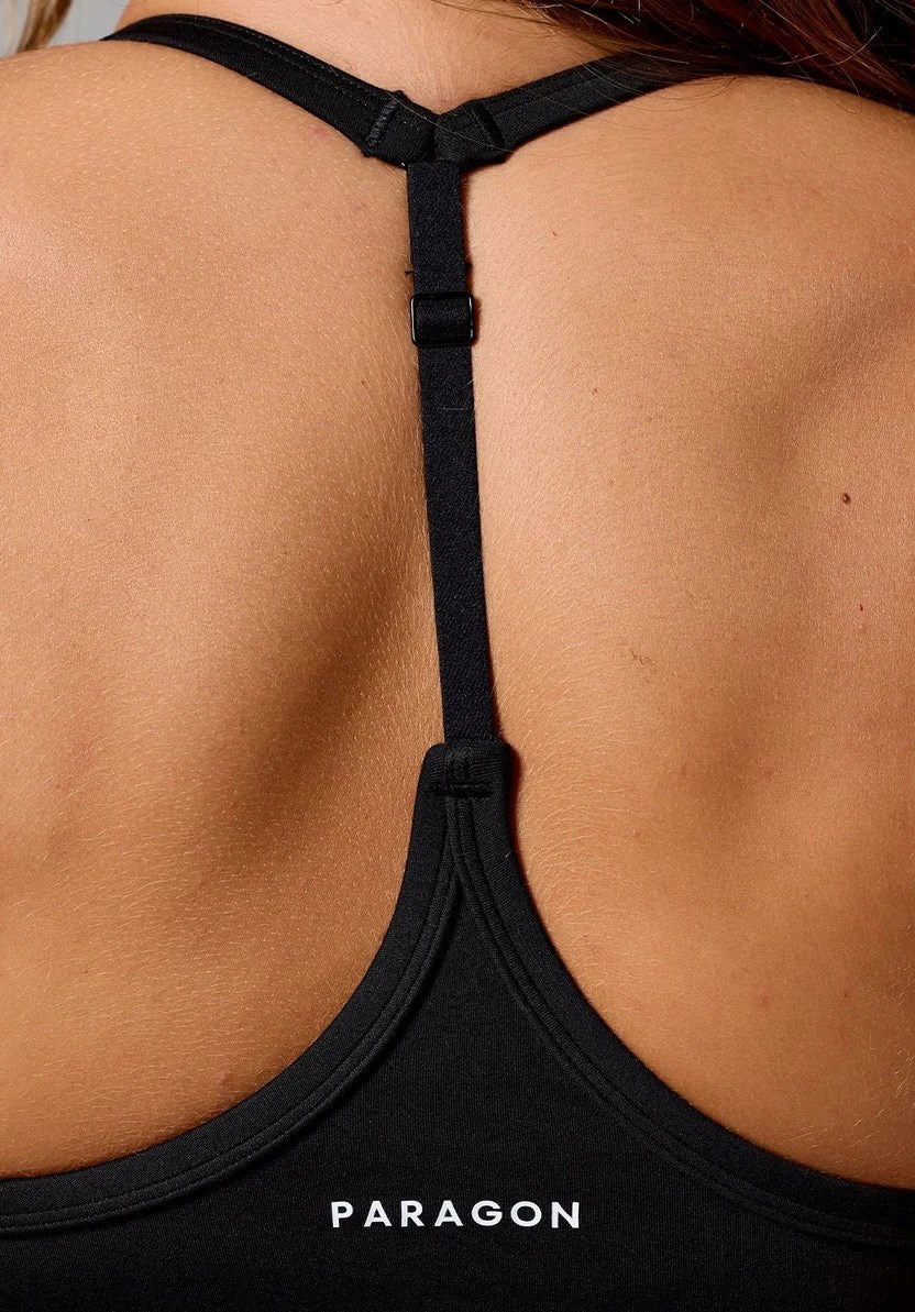 Reluna™ Bare Sports Bra Black Sports Bras Paragon Leggings 