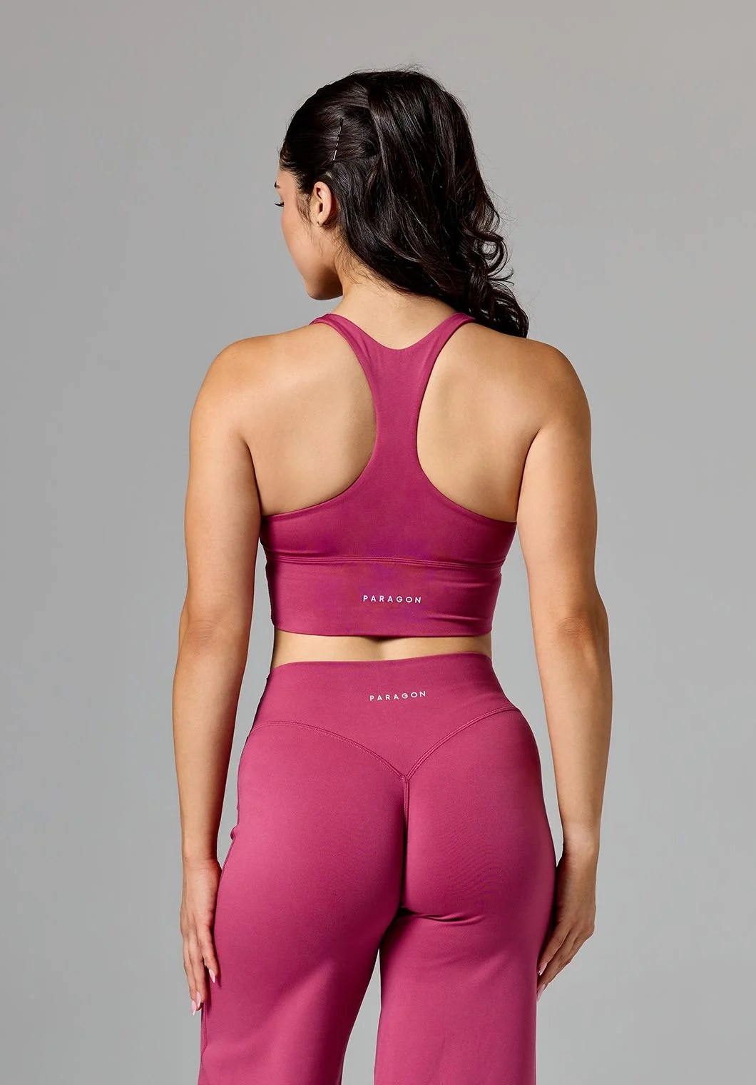 Reluna Ruched Bra Black Sports Bras Paragon Fitwear 