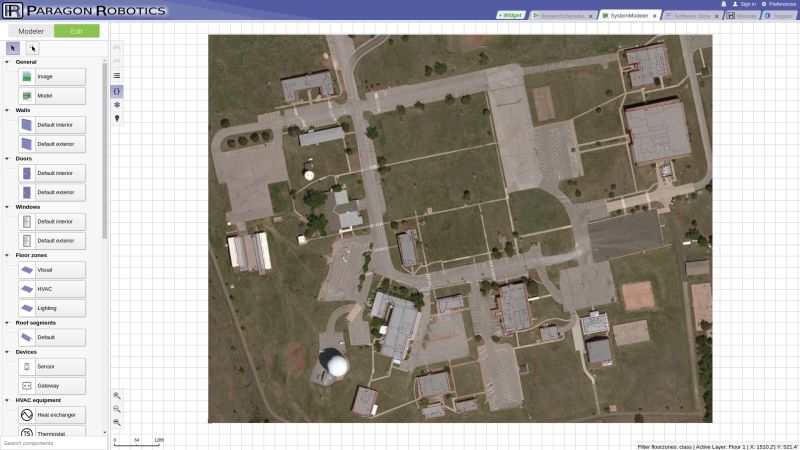 Systemmodeler Building Modeling Paragon Robotics - Dark Photo Collection - High Resolution Quality