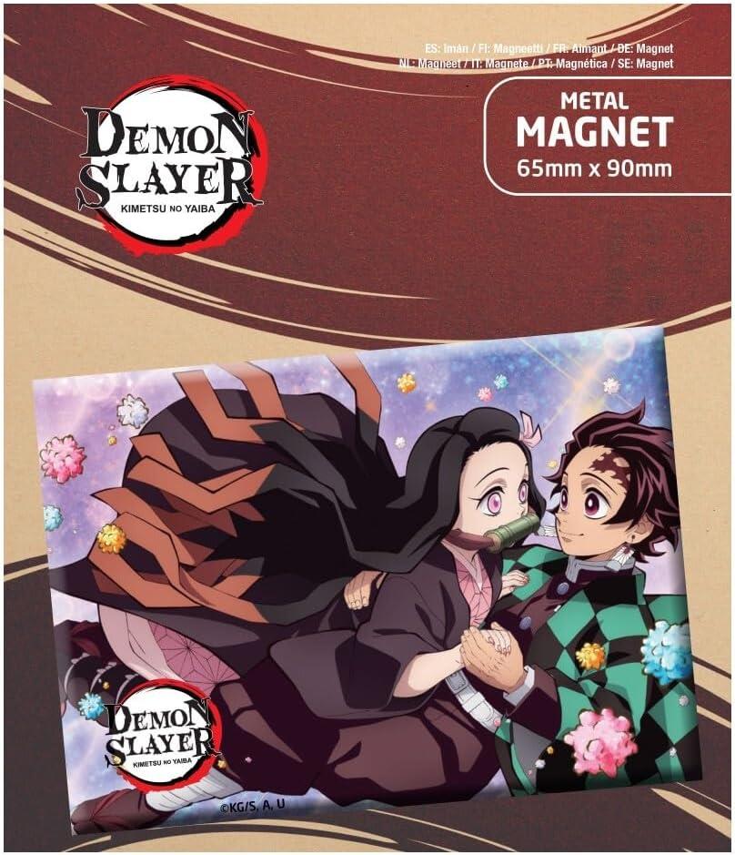 Demon Slayer Tanjiro & Nezuko Metal Magnet