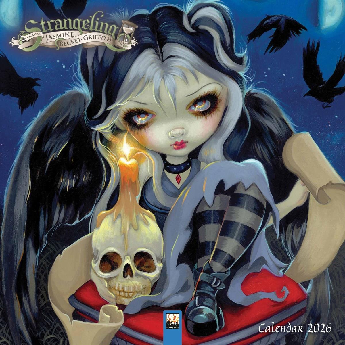 Strangeling Calendar 2026 (art of Jasmine Becket-Griffith)