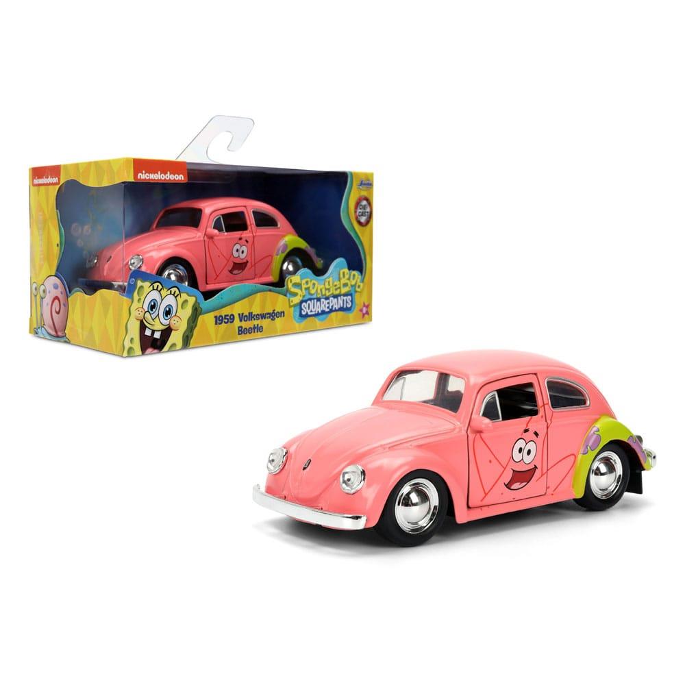 Spongebob Squarepants - 1959 Volkswagen Beetle  1:32 Scale 1:32 Scale Die-Cast