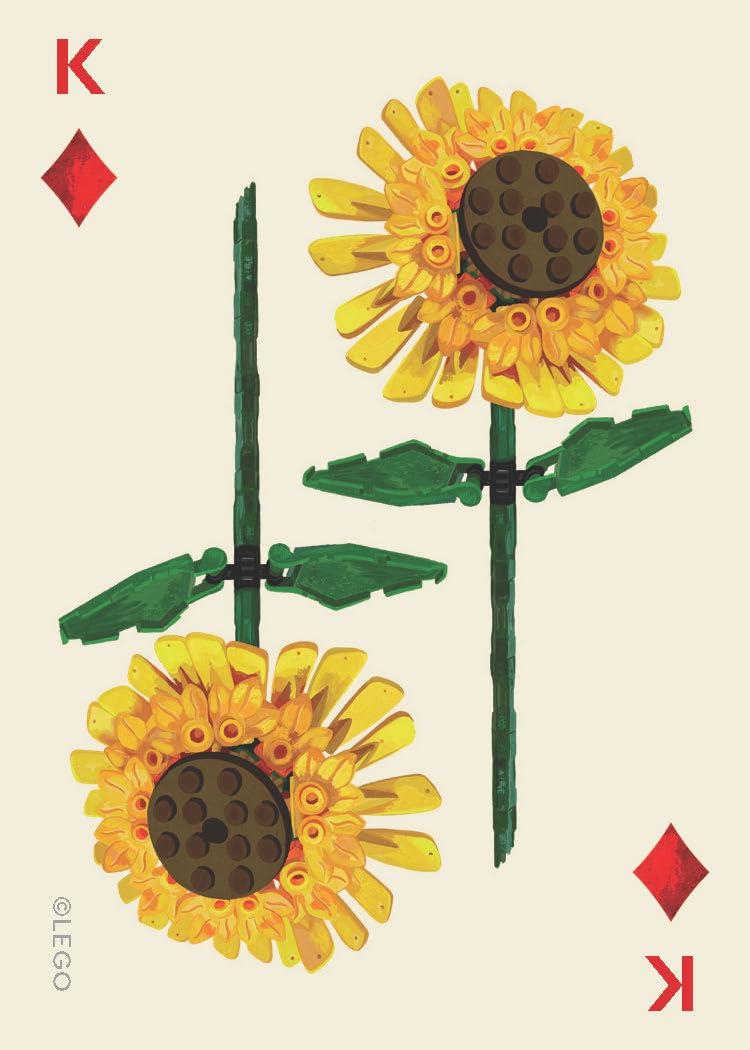 Lego Botanical Playing Cards 2 Deck Set - Image 5