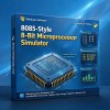 8085-style 8-bit microprocessor simulator