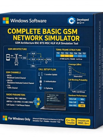 Complete Basic GSM Network