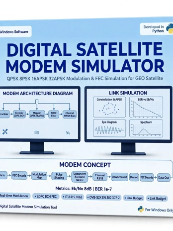 Digital Satellite Modem Simulator