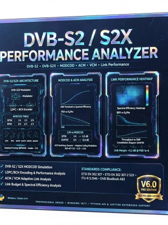 DVB-S2-S2X Performance Analyzer