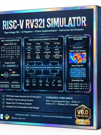RISC-V RV32I Simulator