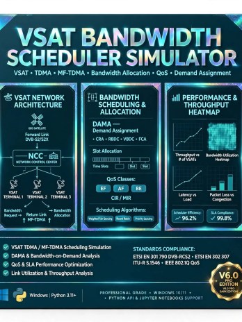 VSAT Bandwidth Scheduler Simulator