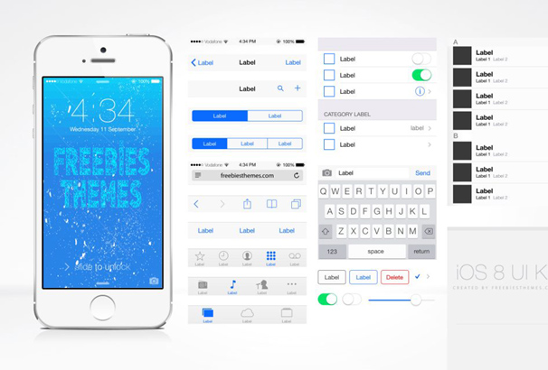Looking for iphone text message psd free or illustration? 30 Best Free Ios Gui Mockup Templates For Photoshop Sketch