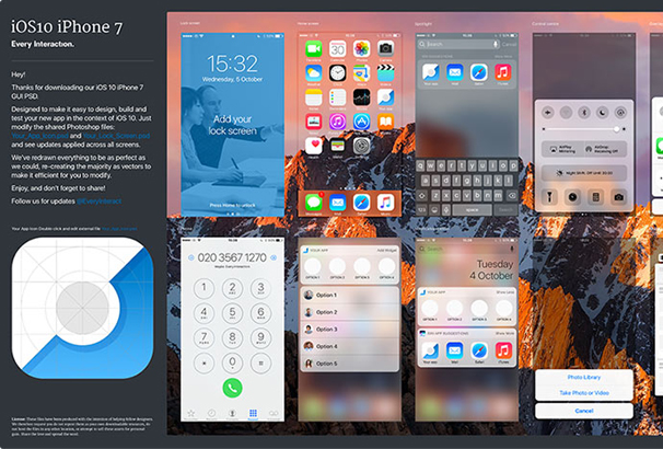 Labels, buttons, keyboard, lock screen, media player controls and more . 30 Best Free Ios Gui Mockup Templates For Photoshop Sketch