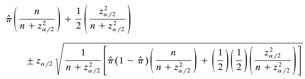Selang kepercayaan (confidence interval) merupakan metode digunakan untuk memperkirakan parameter populasi berdasarkan sampel menggunakan metode statistik tertentu dalam sebuah rentang tertentu. Selang Kepercayaan Proporsi Tunggal Parameter D