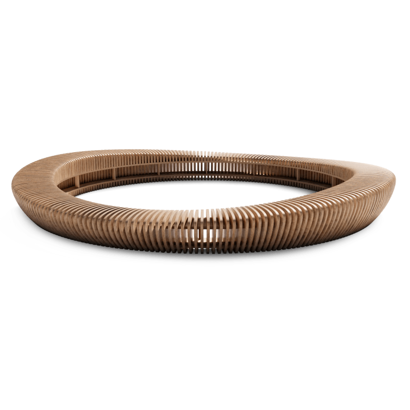Parametric Bench Ring Parametric Bench - Premium Light Texture Gallery - Ultra HD