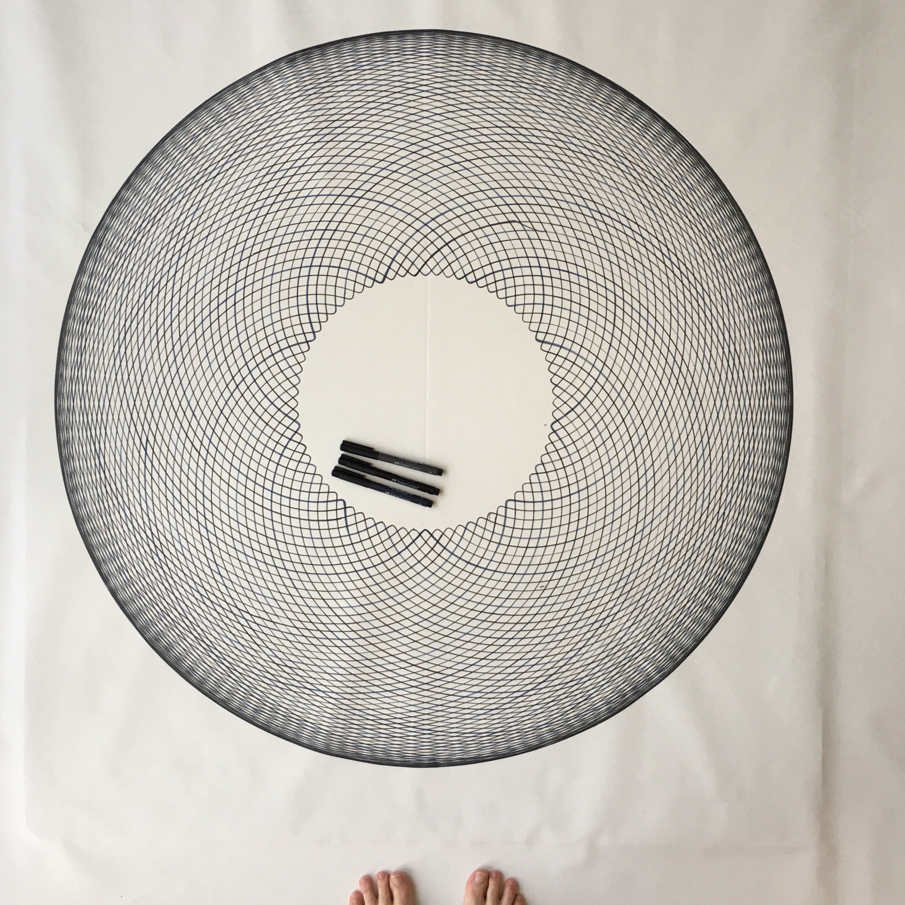 Symbiosis, underlying drawing