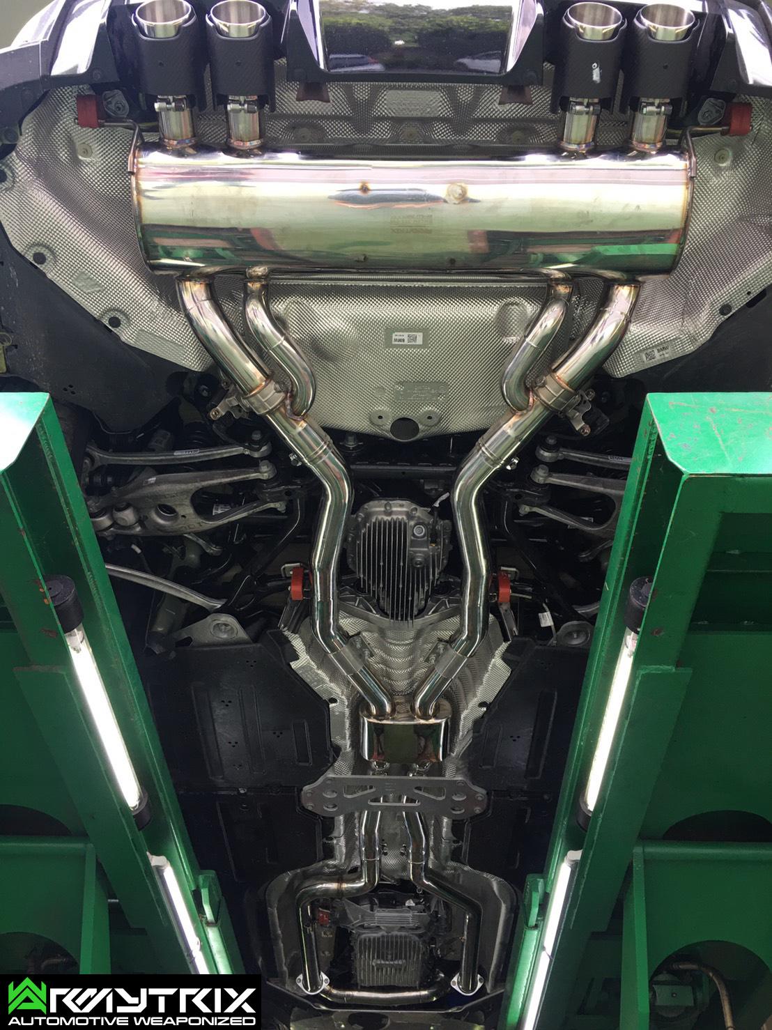 Armytrix bmw m3 / m4 exhaust system cat back exhaust
