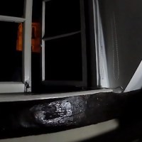Amazing footage of a ghost opening a window in a haunted cottage