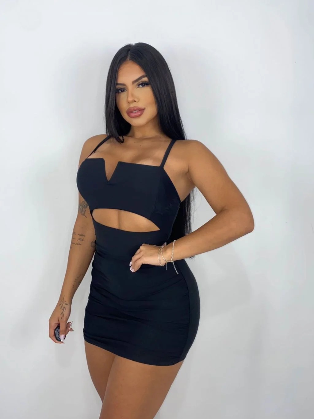 Vestido Valentina Tubinho Preto
