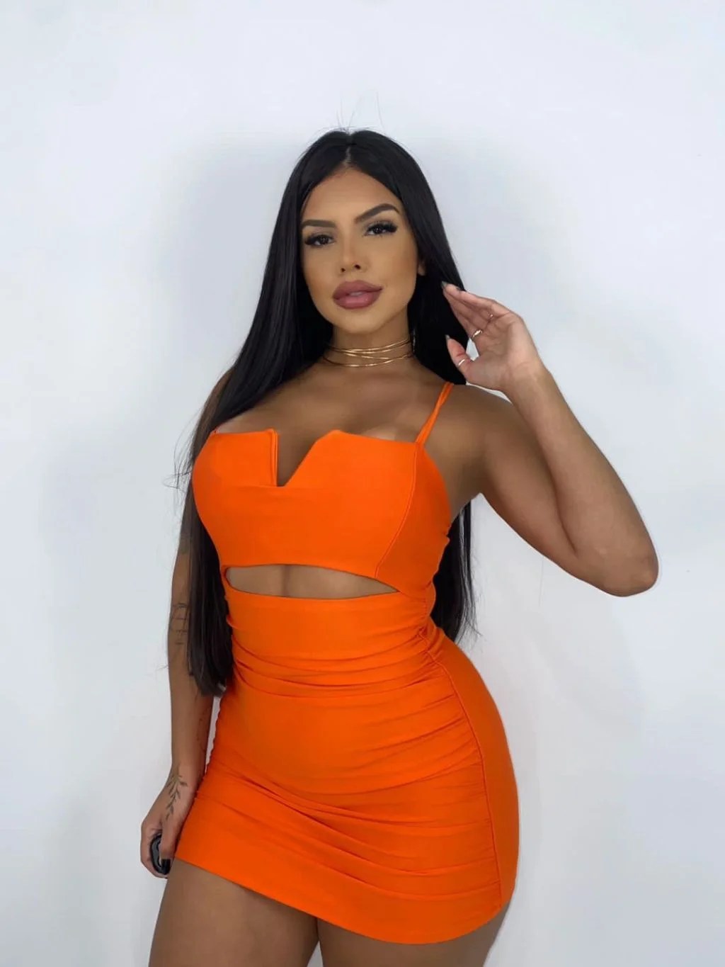 Vestido Valentina Tubinho Vermelho