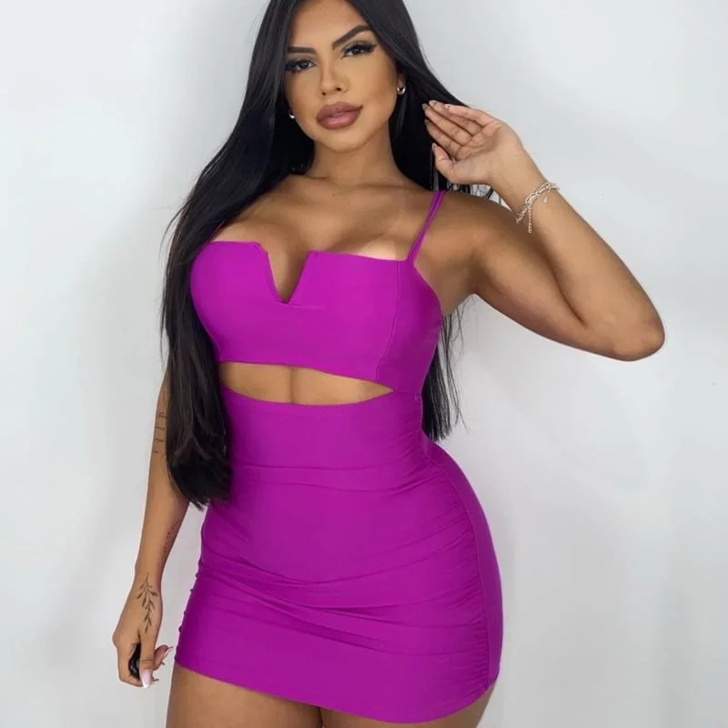 Vestido Valentina Tubinho ROXO