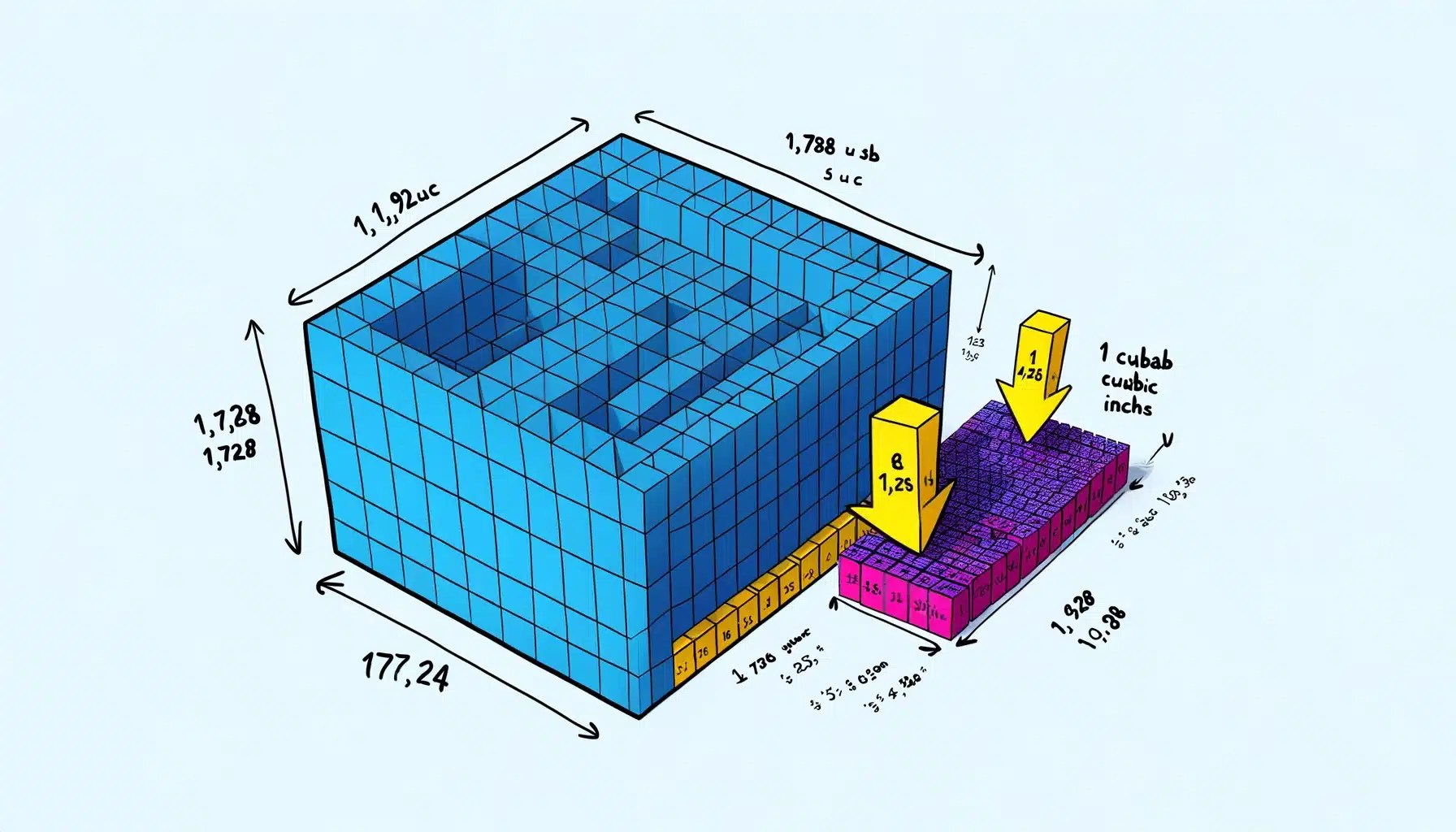 Cubic feet to cubic inches: conversion essentials