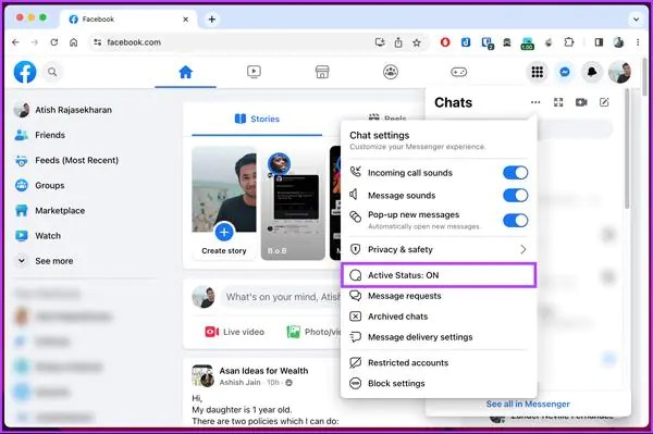 How To Turn Off Active Status On Facebook 2026 Guide Disable Active Status 