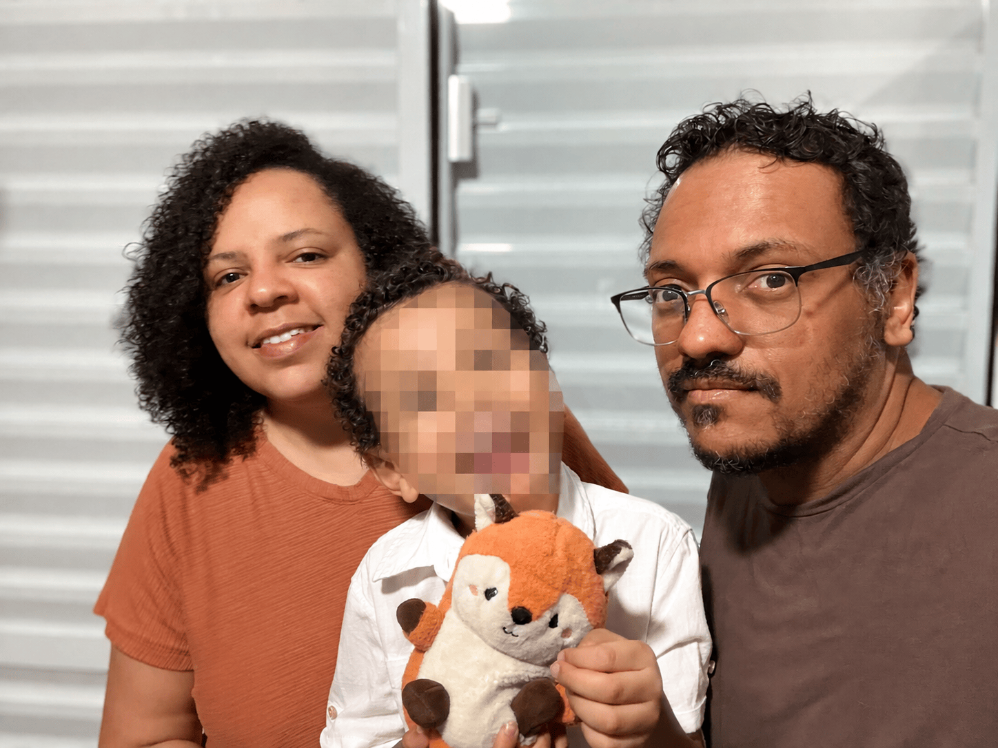 Eduardo em retrato com sua família