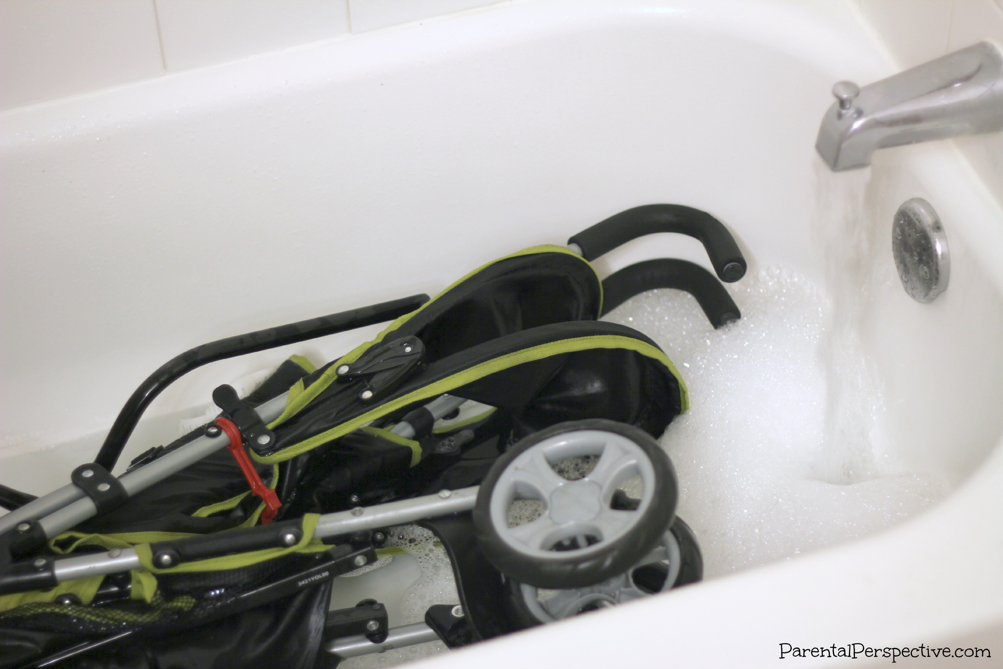 how to clean an umbrella stroller