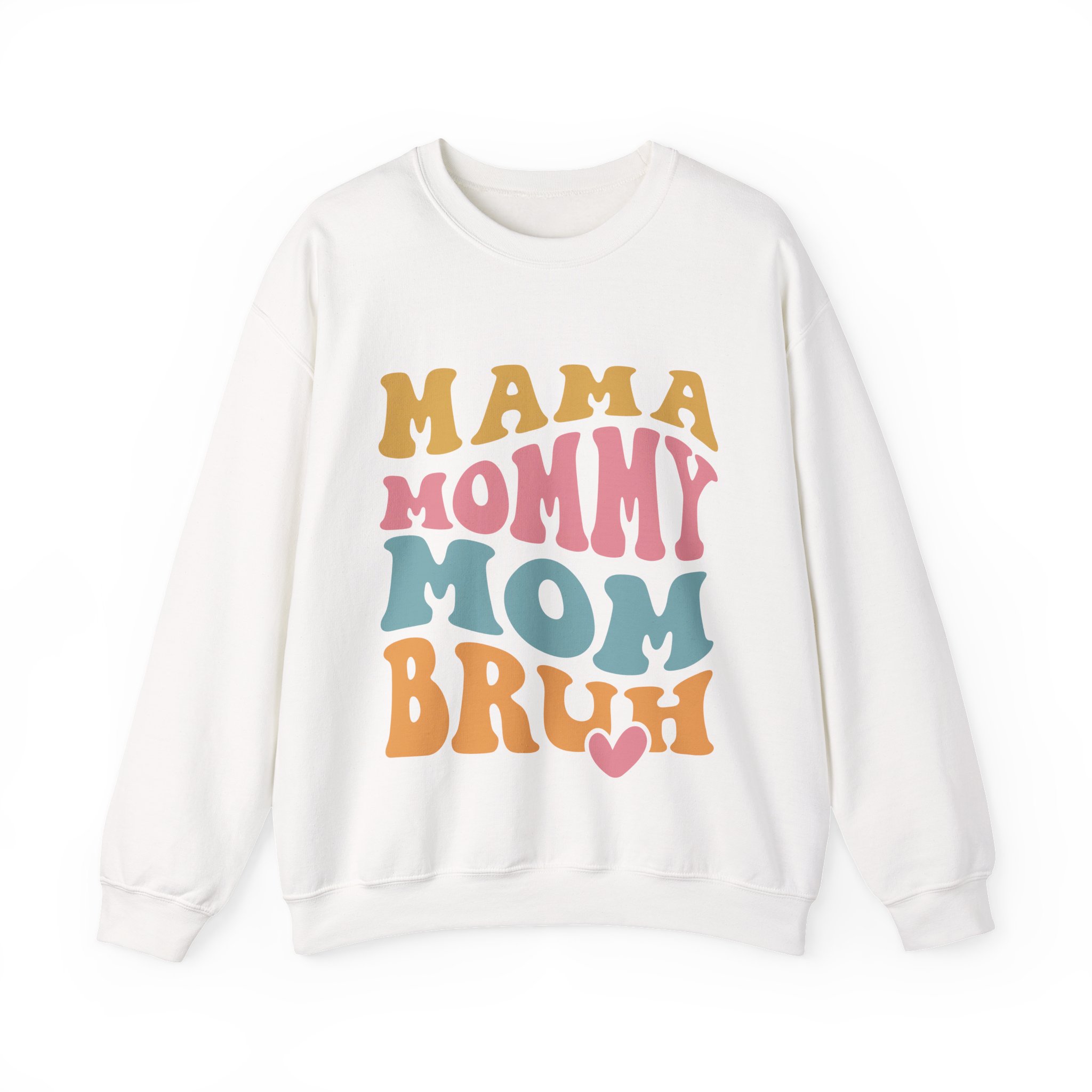 Mum♡ MAMA Mommy Mom Bruh Crewneck sweater – Parenthood Wise