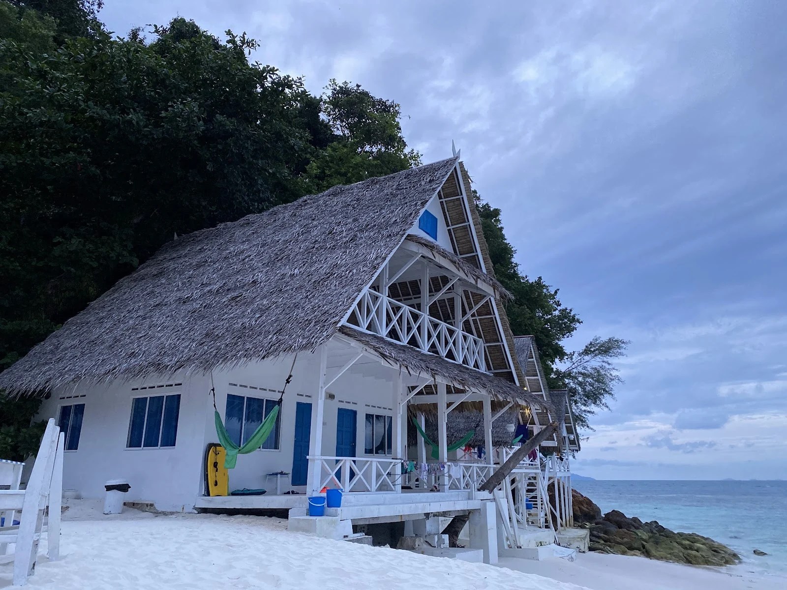 Alang's Rawa island beach resort chalets