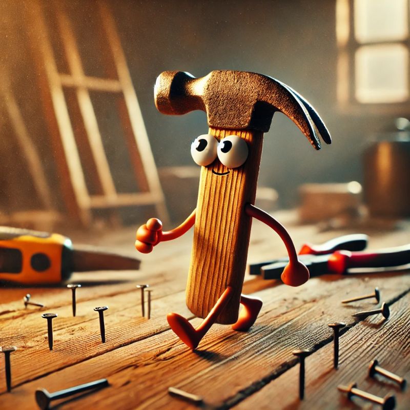 Hammer And Nail Github - Geometric Designs - Amazing Retina Collection