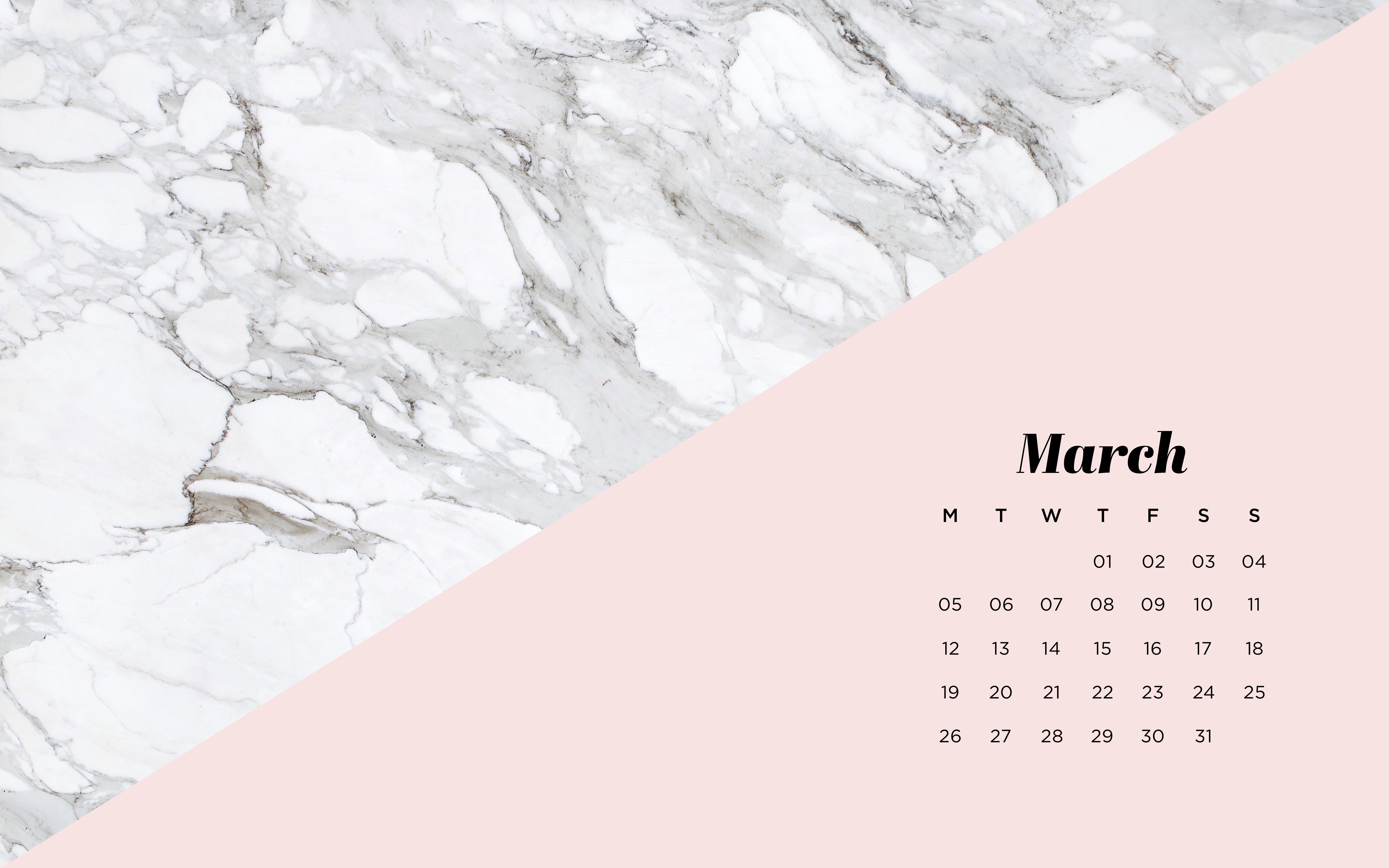 Fonds D Ecran Calendrier Marbre Pour Ordinateur Paris Cheri Diary