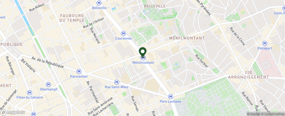 Carte style Google Maps – dératisation à Paris 2