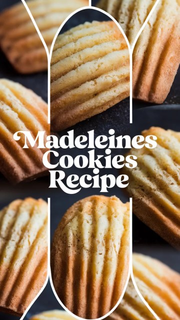 Ingredients photo for Madeleines Cookies Recipe