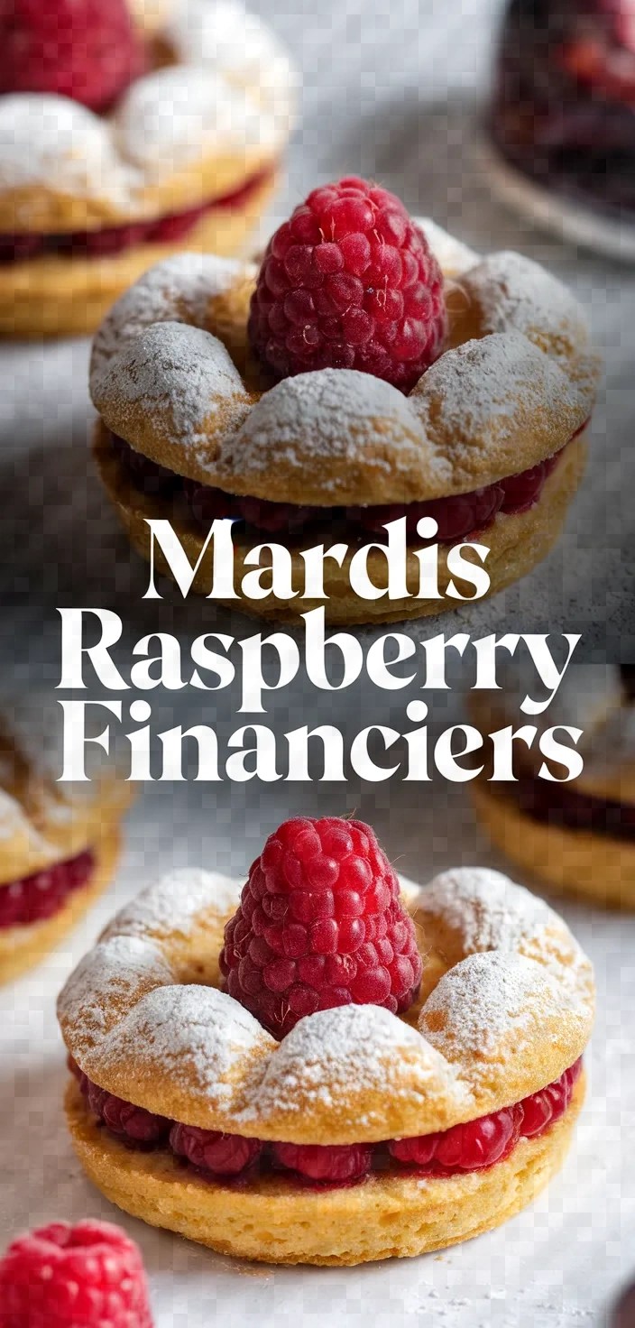 Photo of Mardis Raspberry Financiers Recipe