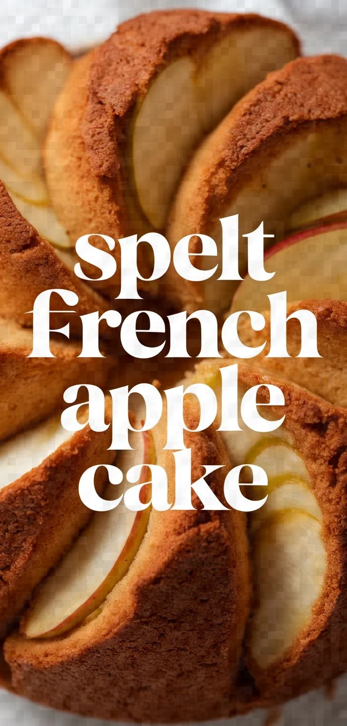 Photo of Spelt French Apple Cake Recipe